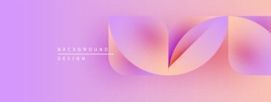 Soyut akışkan şekiller, yumuşak eğimler. Pastel renkler kusursuz bir şekilde modern tasarım ögesi oluşturur. Minimalist estetik, düz eğriler.