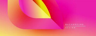 Soyut eğim arkaplanı. Canlı renkler harmanlanarak, dinamik görsel efekt yaratır. Dijital projeler için modern tasarım.