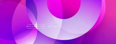 Soyut canlı katmanlar, pembeler, morlar harmanlanır. Modern tasarım, pürüzsüz gradyanlar dinamik görsel efekt yaratır. Minimalist kompozisyon.