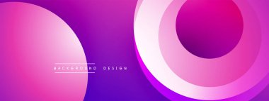 Soyut arkaplan özellikleri üst üste biniyor. Renkler pembeden mora dönüşür. Modern tasarım elementleri dinamik görsel efekt yaratır.