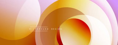 Soyut sıvı şekiller, sıcak renk paleti. Üst üste binen katmanlar dinamik görsel efekt yaratır. Arka planlar için modern tasarım ögesi.