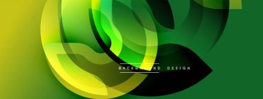 Soyut sıvı şekiller, canlı yeşil sarı renkler. Modern tasarım, dinamik kompozisyon, pürüzsüz gradyanlar görsel ilgi yaratır.