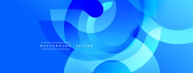 Soyut mavi tasarım akışkan şekiller, gradyanlar içerir. Modern estetik, arka planlar ve sunumlar için uygun. Minimalist tarz, dinamik kompozisyon.