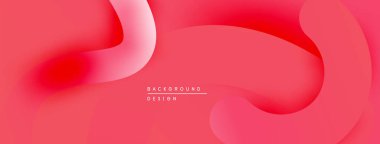 Soyut sıvı şekilleri, canlı kırmızı renkler, pürüzsüz gradyanlar. Arka planlar ve sunumlar için modern tasarım öğesi. Minimalist estetik.