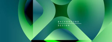 Soyut sıvı şekilleri, canlı yeşil renkler, koyu deniz mavisi aksanları. Modern tasarım elementleri dinamik arkaplan dokusu oluşturur.