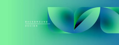 Soyut tasarım, akıcı şekiller, canlı turkuaz, yeşil gradyanlar. Modern estetik, arka planlar ve sunumlar için uygun. Minimalist stil.