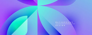 Soyut eğim arkaplanı. Mor, mavi renkler düzgün bir şekilde harmanlanır. Modern tasarım elementleri dinamik görsel efekt yaratır. Minimalist metin mevcut.