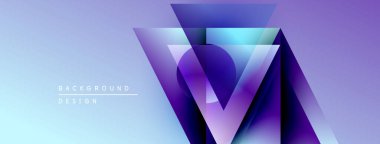 Soyut geometrik tasarım. Renkler katmanlı semboller oluşturur. Metin elemanları mevcut modern arkaplan.