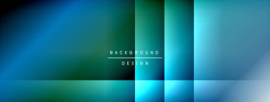 Soyut gradyan dikdörtgenler modern arkaplan oluşturur. Koyu gölgeler baskın, parlak görsel efektler yaratıyor. Metin arkaplan tasarımı okur.