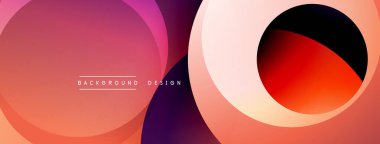 Soyut akışkan şekiller, canlı renkler, modern tasarım. Gradyan renkler dinamik görsel deneyimler yaratır. Minimalist estetik.