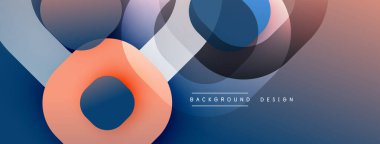 Soyut şekiller örtüşür, dinamik görsel etki yaratır. Gradyan renkler harmanlanarak modern arkaplan tasarımı oluşturur. Yumuşak eğriler kompozisyona hakim.