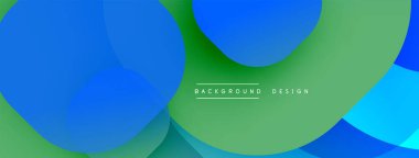 Soyut arkaplan özellikleri üst üste biniyor. Mavi, yeşil renkler harmanlanarak dinamik görsel efekt yaratır. Minimalist tasarım, modern estetik.