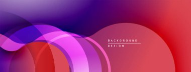 Soyut sıvı şekiller, canlı renklerin karışımı. Modern tasarım, pürüzsüz eğimler dinamik kompozisyon yaratır. Arkaplan ögesi.