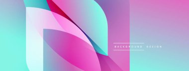 Soyut akışkan şekiller, canlı renklerin karışımı. Gradyan tasarım modern görsel etki yaratır. Yumuşak geçişler, dinamik kompozisyon.