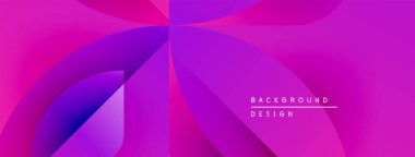 Canlı, soyut bir arkaplan. Pembe, mor renkler dinamik şekiller yaratır. Modern tasarım elementleri akıcılığı ve enerjiyi akla getiriyor. Metin arkaplan tasarımı okur.