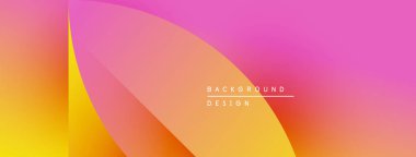 Soyut eğim arkaplanı. Pembe, turuncu, sarı renkler. Metin kaplamalı minimalist tasarım. Modern estetik.