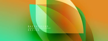 Soyut gradyanlar çakışıyor, dinamik görsel etki yaratıyor. Parlak renkler sorunsuzca harmanlanarak modern arkaplan tasarımı oluşturur.