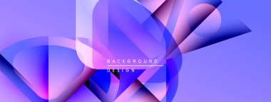 Soyut mor tasarım. Akan şekiller örtüşüyor, dinamik görsel etki yaratıyor. Değişken renklere sahip modern arkaplan.