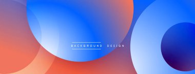 Soyut akışkan şekiller harmanlanarak, canlı bir arkaplan oluşturur. Renkler geçişi sorunsuz, modern tasarım ögesi sunuyor.