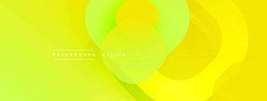 Parlak sarı eğimler soyut şekiller oluşturur. Metin arkaplan dizaynı merkezli minimalist tasarım. Yumuşak geçişler, modern estetik.