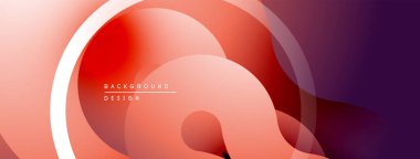 Soyut sıvı şekilleri, değişken renkler. Modern tasarım, pürüzsüz geçişler, dinamik kompozisyon. Projeler için arkaplan ögesi.