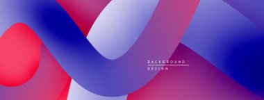 Soyut sıvı şekiller, canlı renklerin karışımı. Modern tasarım, pürüzsüz eğimler dinamik kompozisyon yaratır. Arkaplanda hareket ve enerji var..