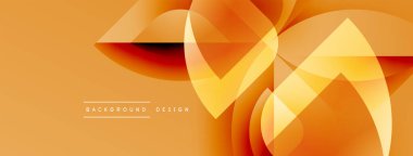 Soyut turuncu tasarım akışkan şekiller, gradyanlar içerir. Dijital projeler ve sunumlar için modern arkaplan uygun. Parlak, dinamik kompozisyon.