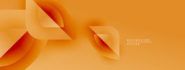 Soyut turuncu katmanlar dinamik görsel akış yaratır. Pürüzsüz şekiller üst üste binerek modern arkaplan tasarımı oluşturur. Sıcak tonlar kompozisyona hakim.