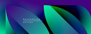 Soyut gradyan tasarımı. Canlı mor, deniz mavisi, mavi renkler düzgün bir şekilde harmanlanır. Dijital projeler, sunumlar için modern arka plan. Minimalist estetik.