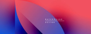 Soyut eğim arkaplanı. Canlı renkler düzgün bir şekilde harmanlanarak modern görsel efekt yaratır. Metin arkaplan tasarımı okur.