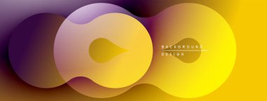 Soyut sıvı şekilleri örtüşür ve canlı bir değişim etkisi yaratır. Sıcak renkler kompozisyona hakim, hareket ve enerji öneriyor..