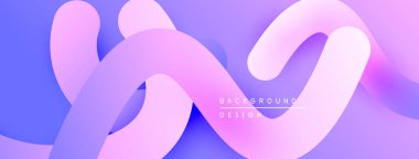 Soyut sıvı şekilleri, mor renkler, pürüzsüz gradyanlar. Modern tasarım elementleri, canlı renkler, akan formlar. Arkaplan dokusu.