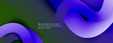 Soyut sıvı şekiller, canlı renklerin karışımı. Modern tasarım, pürüzsüz gradyanlar dinamik görsel efekt yaratır. Arkaplan hareket ve derinlik öneriyor.