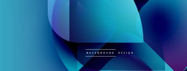 Soyut mavi gradyanlar çakışıyor, dinamik görsel etki yaratıyor. Modern tasarım arka planlar ve sunumlar için uygundur. Mevcut derinlikte pürüzsüz geçişler.