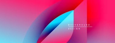 Soyut eğim arkaplanı. Canlı renkler harmanlanarak, dinamik görsel efekt yaratır. Sancaklar ve sunumlar için modern tasarım uygun.