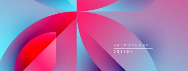 Soyut, enerjik bir arkaplan. Sıvı şekiller pembeleri, mavileri, morları harmanlıyor. Modern tasarım elementleri dinamik görsel etki yaratır.