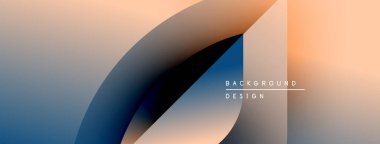 Soyut eğim arkaplanı. Pürüzsüz renk geçişleri modern görsel efektler yaratır. Metin elemanları mevcut olan minimalist tasarım.