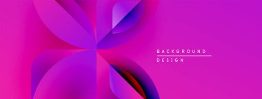 Soyut pembe dizayn özellikleri üst üste biniyor. Gradyan renkler dinamik görsel efekt yaratır. Metin arkaplan tasarımı okur.