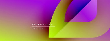 Değişken bir arkaplan. Üst üste binen şekiller dinamik görsel efekt yaratır. Metin arka plan tasarımı okur. Modern estetik.