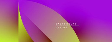 Soyut eğim arkaplanı. Mor, sarı renkler düzgün bir şekilde harmanlanır. Metin elementli minimalist tasarım. Modern estetik.