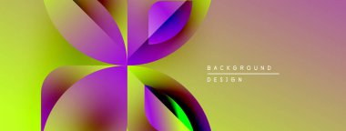 Soyut çiçek tasarımı. Canlı renkler harmanlanır, dinamik görsel etki yaratır. Dereceli gölgeler pürüzsüz geçişler sunar. Modern estetik.