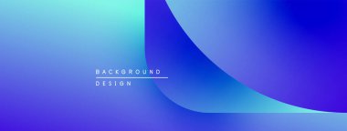 Soyut mavi gradyanlar modern arkaplan oluşturur. Minimalist tasarım kompozisyon merkezli metin arkaplan tasarımı içerir. Yumuşak geçişler, canlı renkler.