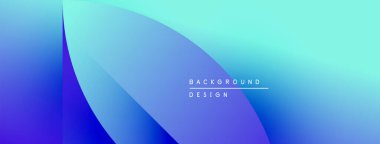 Soyut eğim arkaplanı. Mavi gölgeler turkuazda karışıyor. Metin arkaplan tasarımlı minimalist tasarım. Modern estetik, temiz çizgiler.