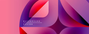 Soyut sıvı şekilleri, canlı gradyanlar. Pembe, mor, kırmızı renkler kusursuz bir şekilde harmanlanır. Arka planlar için modern tasarım ögesi.