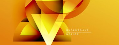 Soyut sarı tasarım dinamik şekiller, gradyanlar içerir. Çeşitli dijital projeler için modern arkaplan uygun. Parlak, enerjik bileşim.
