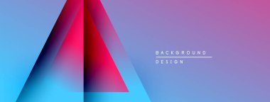 Soyut geometrik tasarım. Renkler karışıyor, dinamik görsel efekt yaratıyor. Sunumlar ve web siteleri için modern arkaplan uygun.