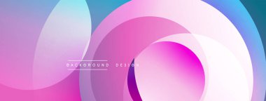 Soyut sıvı şekiller, canlı renklerin karışımı. Pembe, mavi renkler modern arka plan tasarımı yaratır. Yumuşak eğimler, dinamik bileşimler.