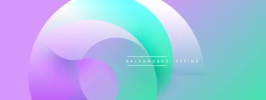 Soyut sıvı şekilleri kesişir. Pastel renkler karışıyor, yumuşak gradyanlar yaratıyor. Arkaplan ve sunumlar için modern tasarım ögesi.