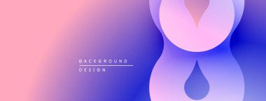 Soyut eğim arkaplanı. Yumuşak pembe, mor renkler düzgün bir şekilde harmanlanır. Modern tasarım öğesi, akan şekiller görsel ilgi yaratıyor.