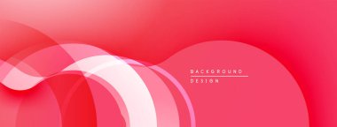 Soyut akış şekilleri, pembe gradyanlar, modern tasarım. Yumuşak kıvrımlı minimalist arkaplan, zarif kompozisyon.